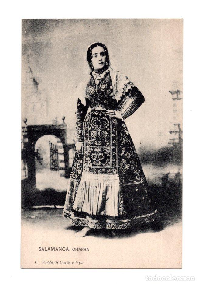 Postales: SALAMANCA.- CHARRA I. VIUDA DE CAL&Oacute;N &Eacute; HIJO.