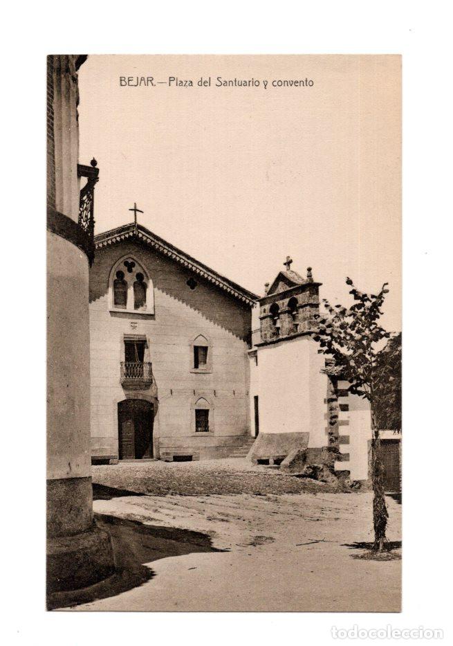 Postales: B&Eacute;JAR.(SALAMANCA).- PLAZA DEL SANTUARIO Y CONVENTO.