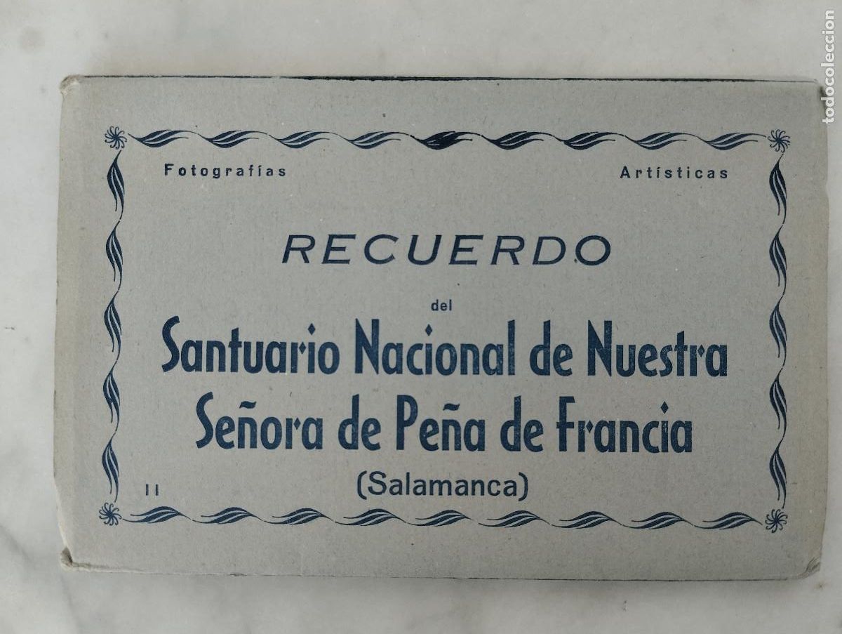 Postales: BLOC 10 POSTALES SALAMANCA. SANTUARIO NACIONAL DE NUESTRA SE&Ntilde;ORA DE PE&Ntilde;A DE FRANCIA II