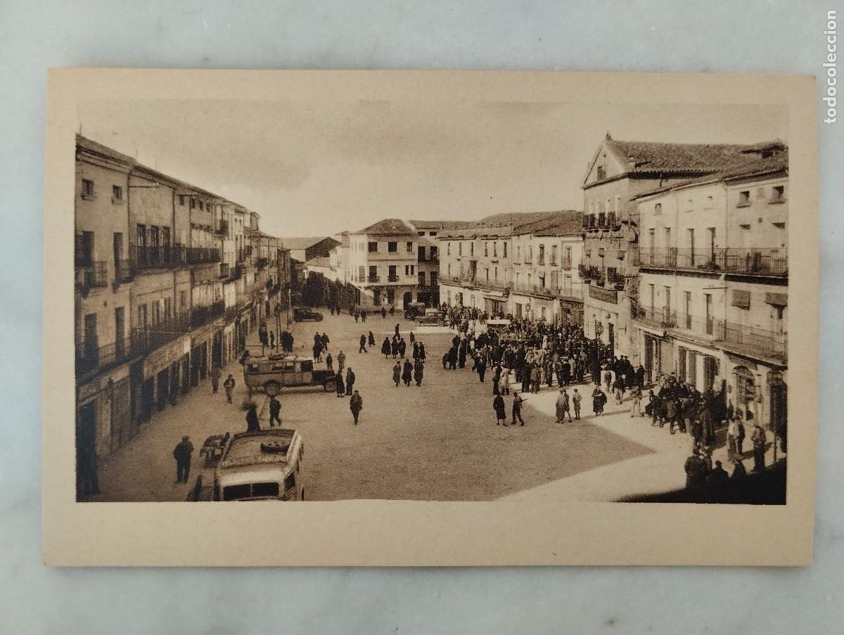 Postales: CIUDAD RODRIGO (SALAMANCA). PLAZA MAYOR. LIBRERIA DOLORES CEJUDO