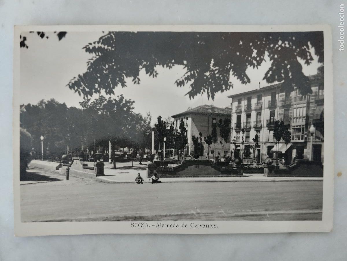 Postales: POSTAL FOTOGRAFICA SORIA ALAMEDA DE CERVANTES