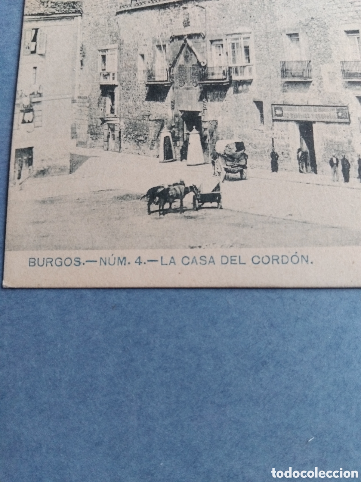 Postales: Postal Burgos. Casa del Cord&oacute;n - Foto 3