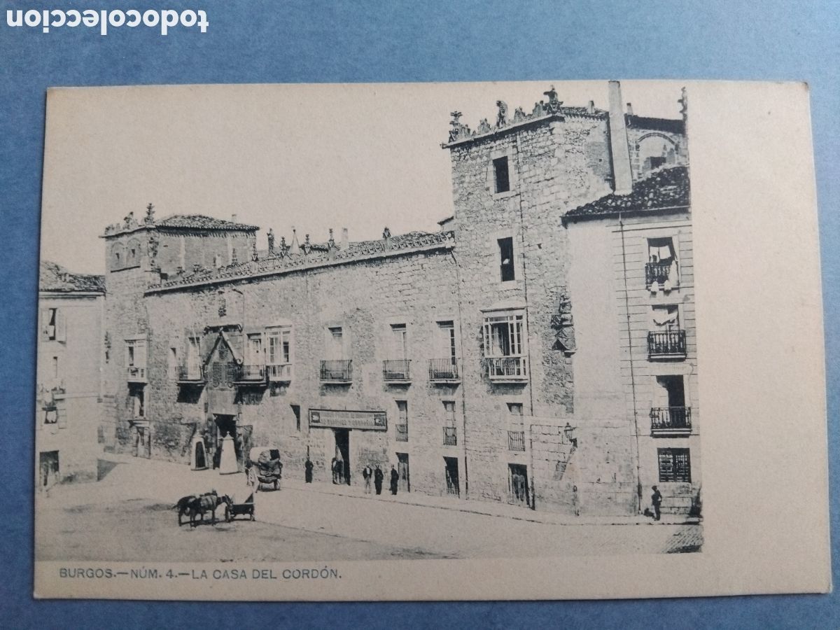 Postales: Postal Burgos. Casa del Cord&oacute;n - Foto 1