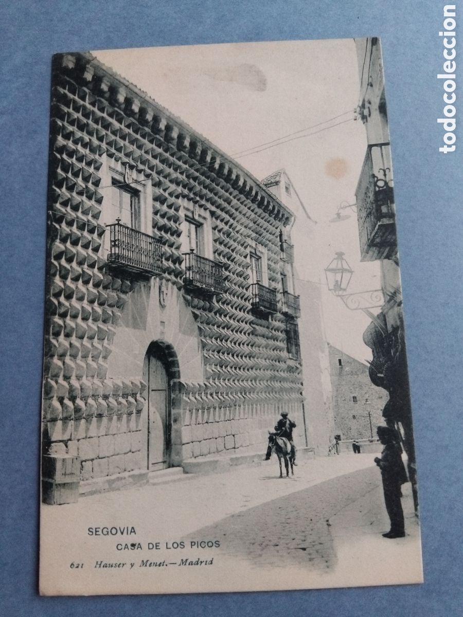 Postales: Postal Segovia. Casa de los Picos