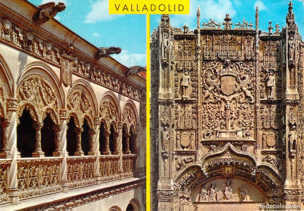 Postales: Postal de Valladolid - Colegio de San Gregorio Fachada y Patio