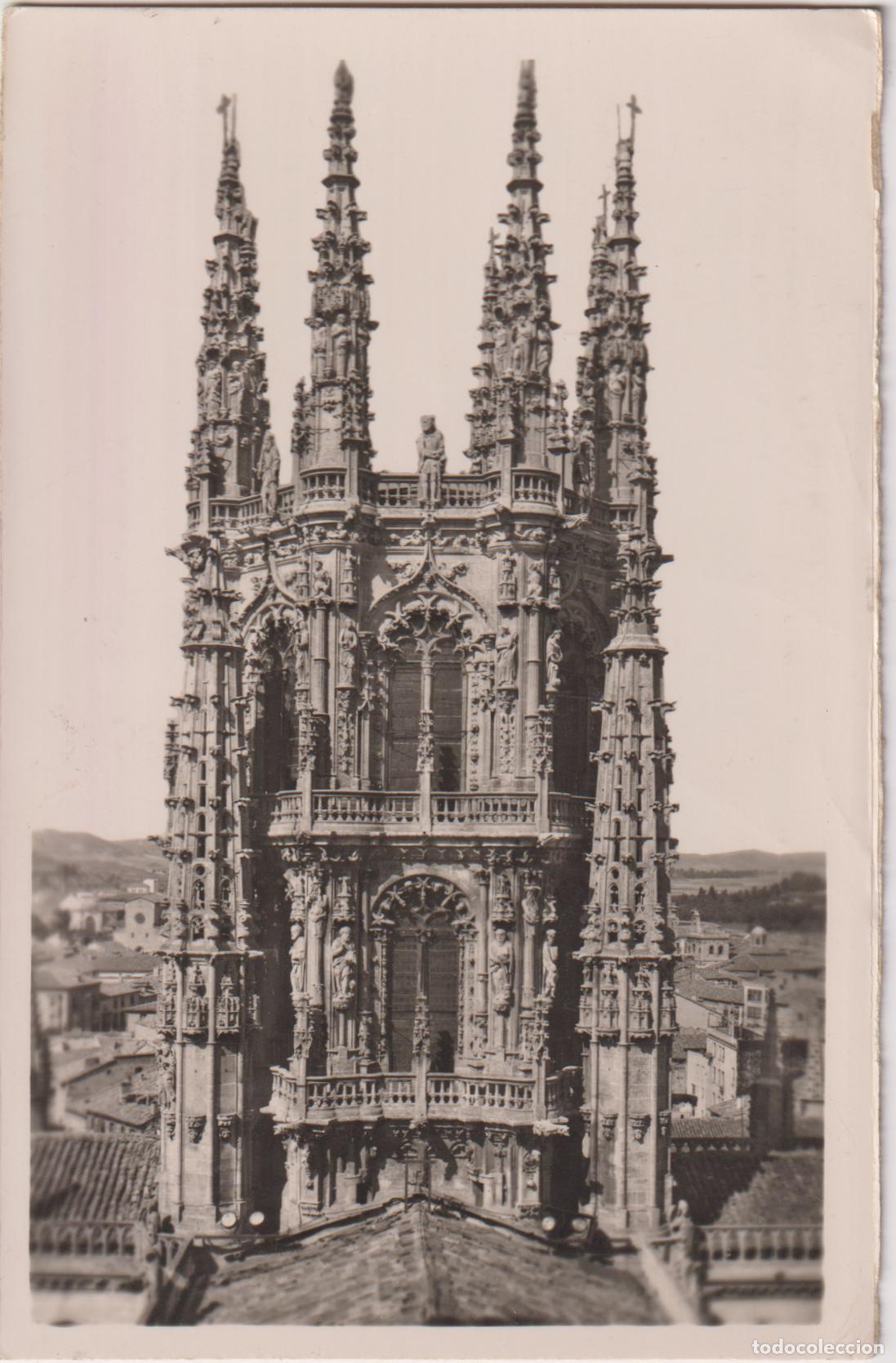 Postales: BURGOS, CATEDRAL, CRUCERO - EDICIONES GARCIA GARRABELLA N&ordm;47 - CIRCULADA 1955