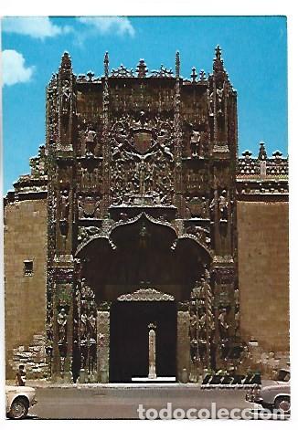 Postales: FACHADA DE SAN GREGORIO.- VALLADOLID - (CON ANAGRAMA PUBLICIDAD DE IBERIA)
