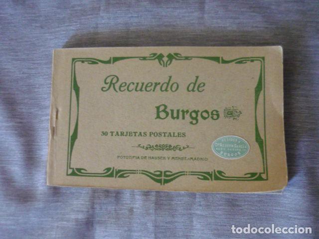 Postales: BURGOS CUADERNO CON 30 TARJETAS POSTALES