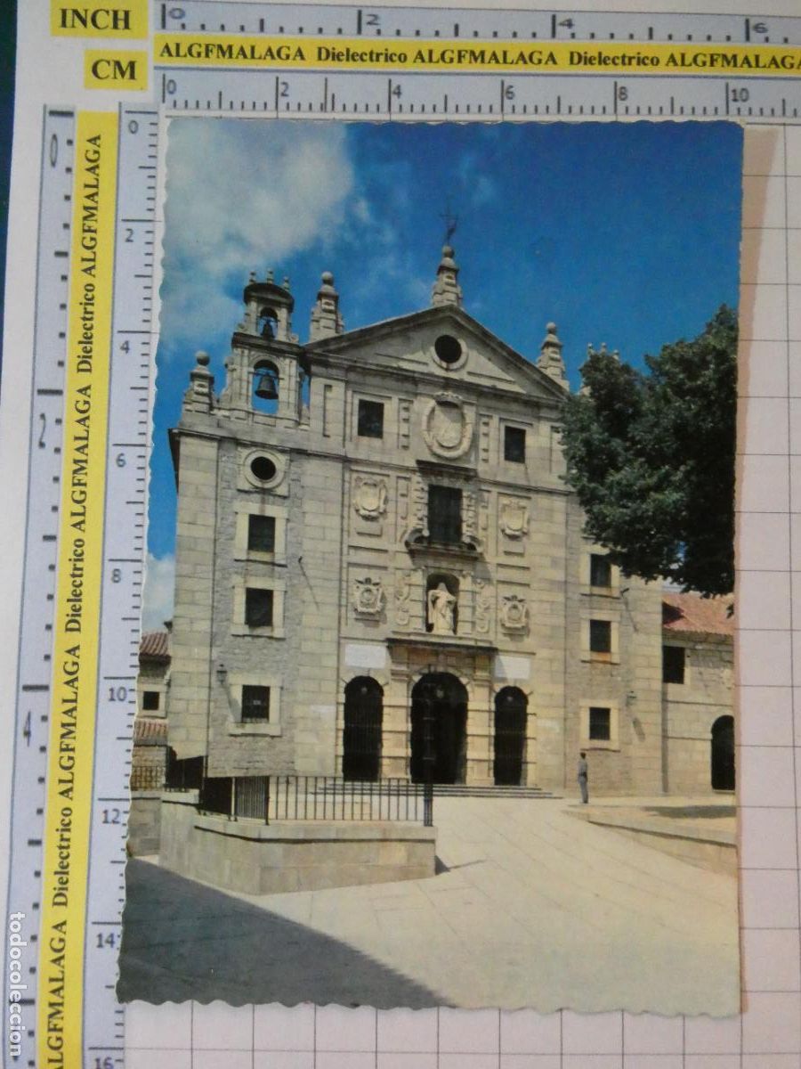 Postales: POSTAL DE &Aacute;VILA. A&Ntilde;O 1961. FACHADA PRINCIPAL CONVENTO DE SANTA TERESA 610 GARRABELLA. 2495