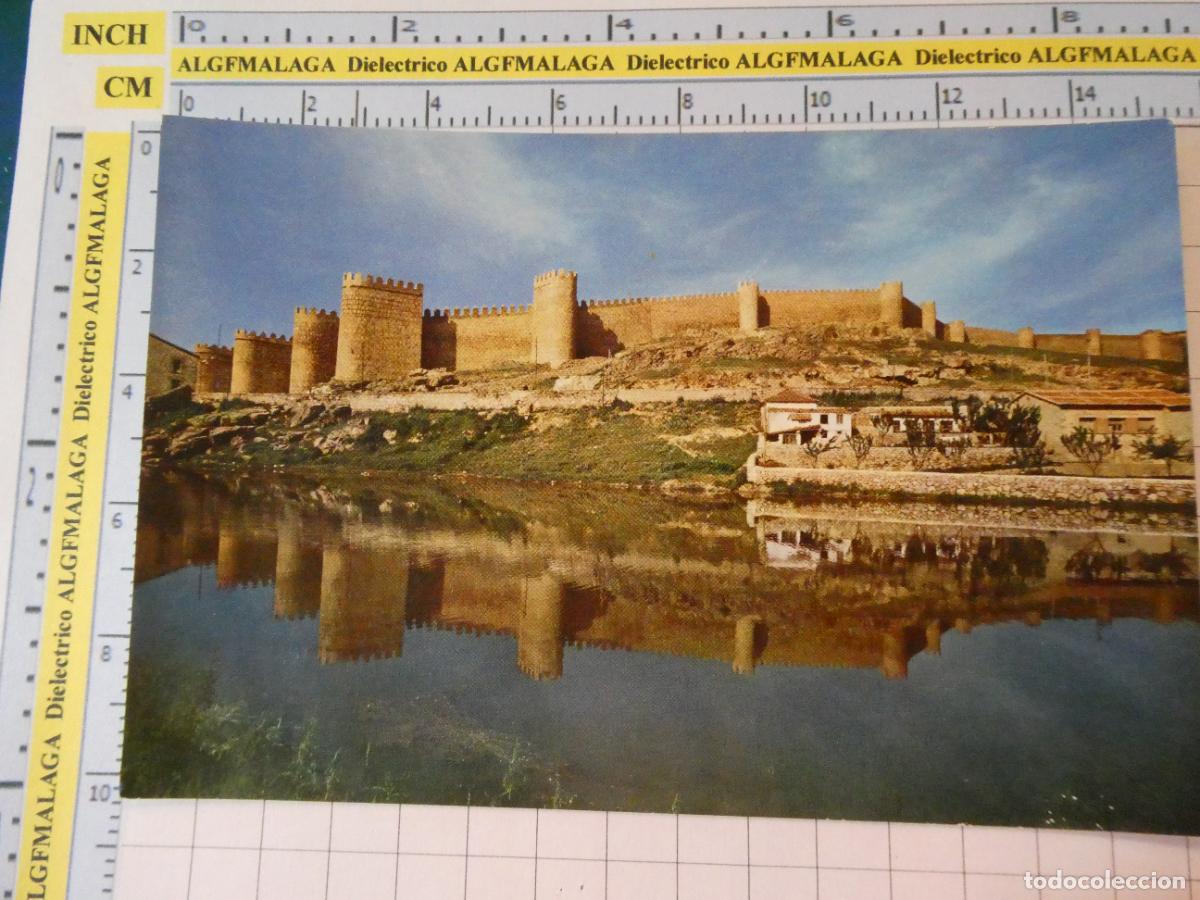 Postales: POSTAL DE &Aacute;VILA. A&Ntilde;O 1963. VISTA PARCIAL DE LAS MURALLAS. MANIPEL. 2505