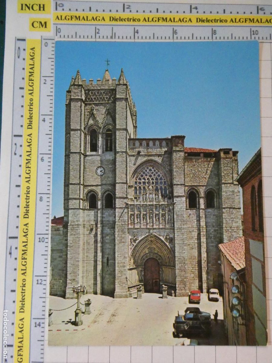 Postales: POSTAL DE &Aacute;VILA. A&Ntilde;O 1967. CATEDRAL DE &Aacute;VILA 25 VISTABELLA. 2514