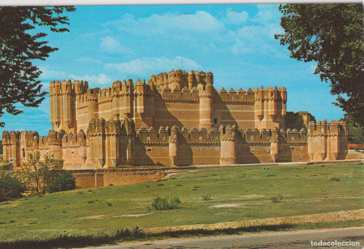 Postales: CASTILLOS DE ESPA&Ntilde;A: CASTILLO DE COCA (SEGOVIA) - JOSE LUIS GONZALEZ N&ordm;4 - CIRCULADA