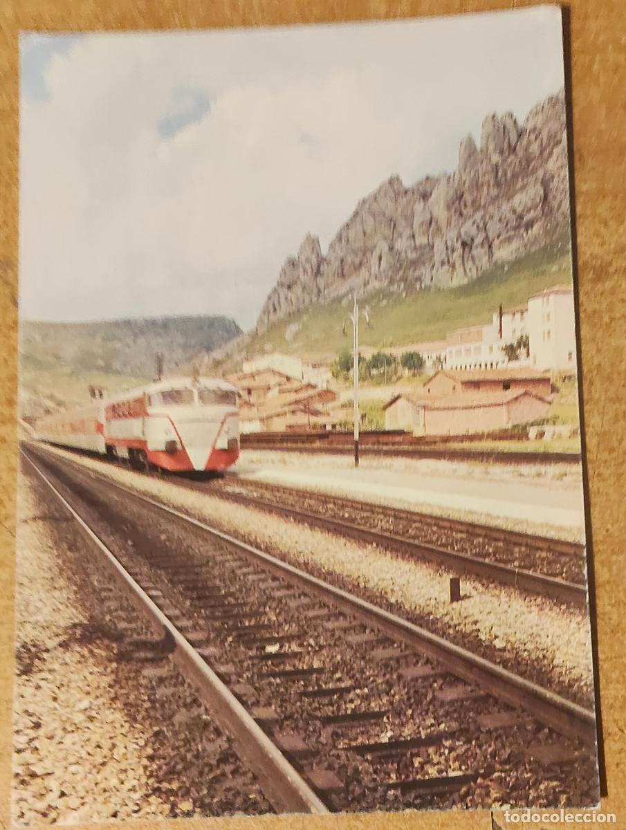 Postales: postal PANCORBO BURGOS TALGO ID - 10