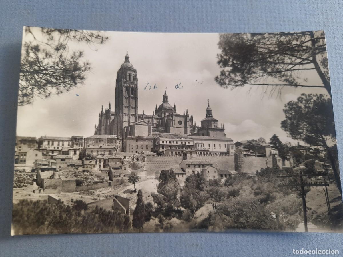 Postales: Postal de segovia -16- catedral, heliotipia art&iacute;stica espa&ntilde;ola a&ntilde;os 50 aprox