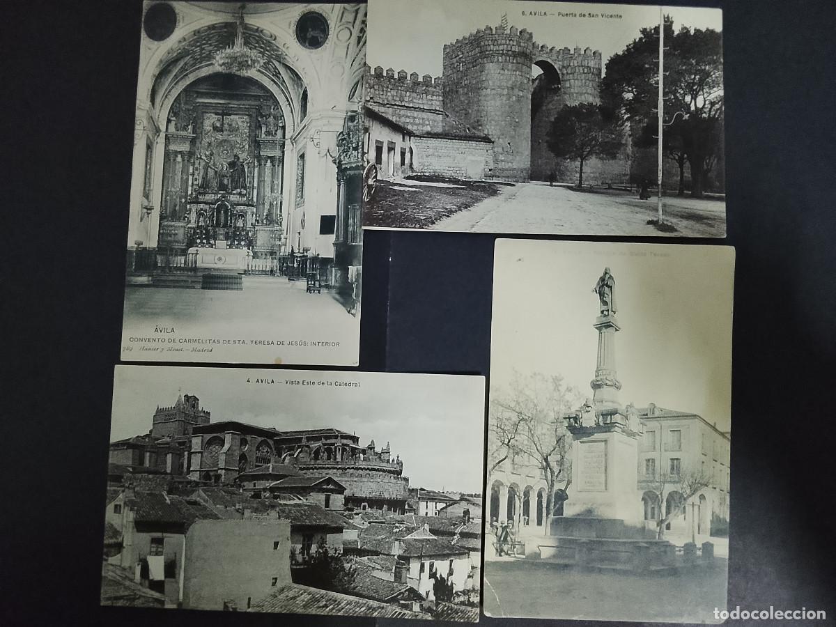 Postales: Lote de 4 postales de &Aacute;vila - Foto 1