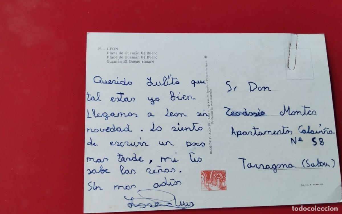 Postales: LEON , POSTAL ANTIGUA - Foto 3