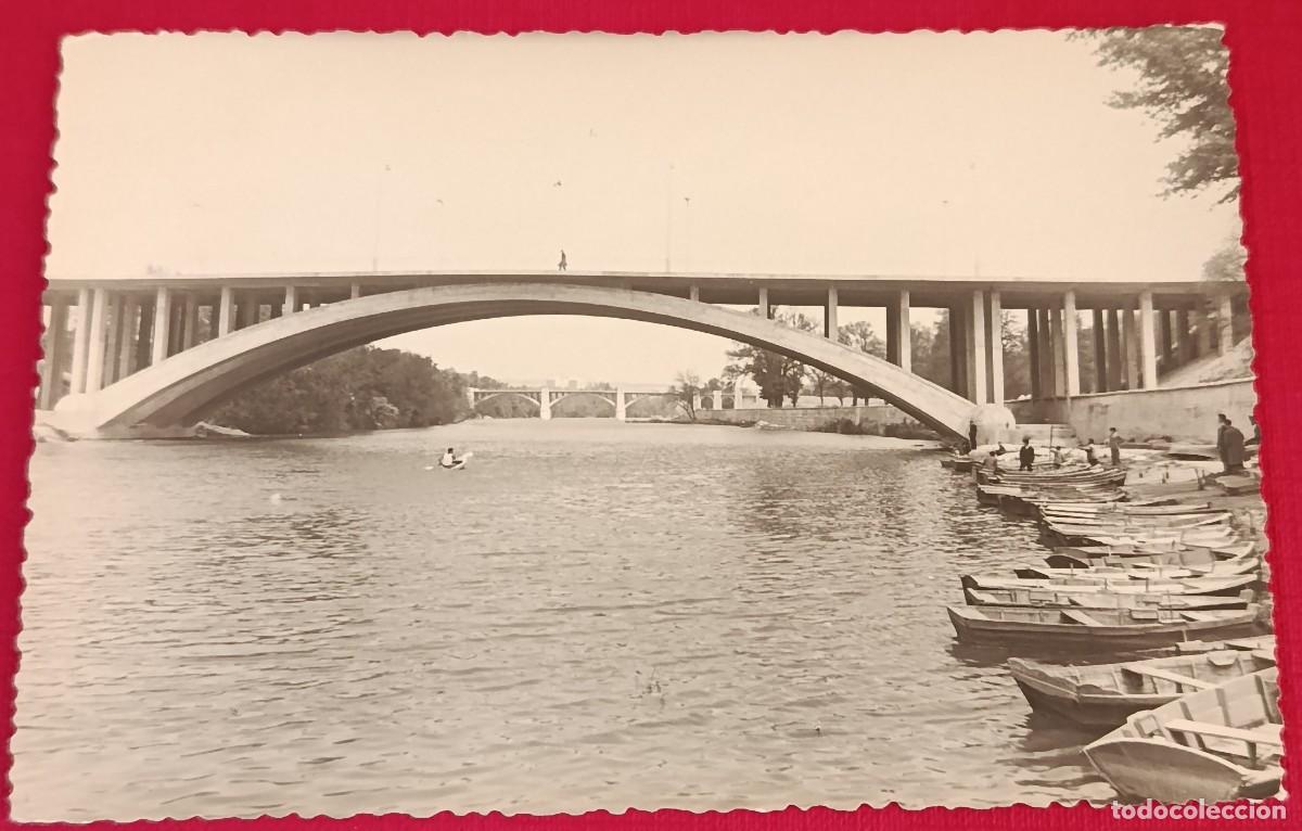 Postales: POSTAL FOTOGR&Aacute;FICA PUENTES SOBRE EL PISUERGA - VALLADOLID - EDICIONES ALARDE