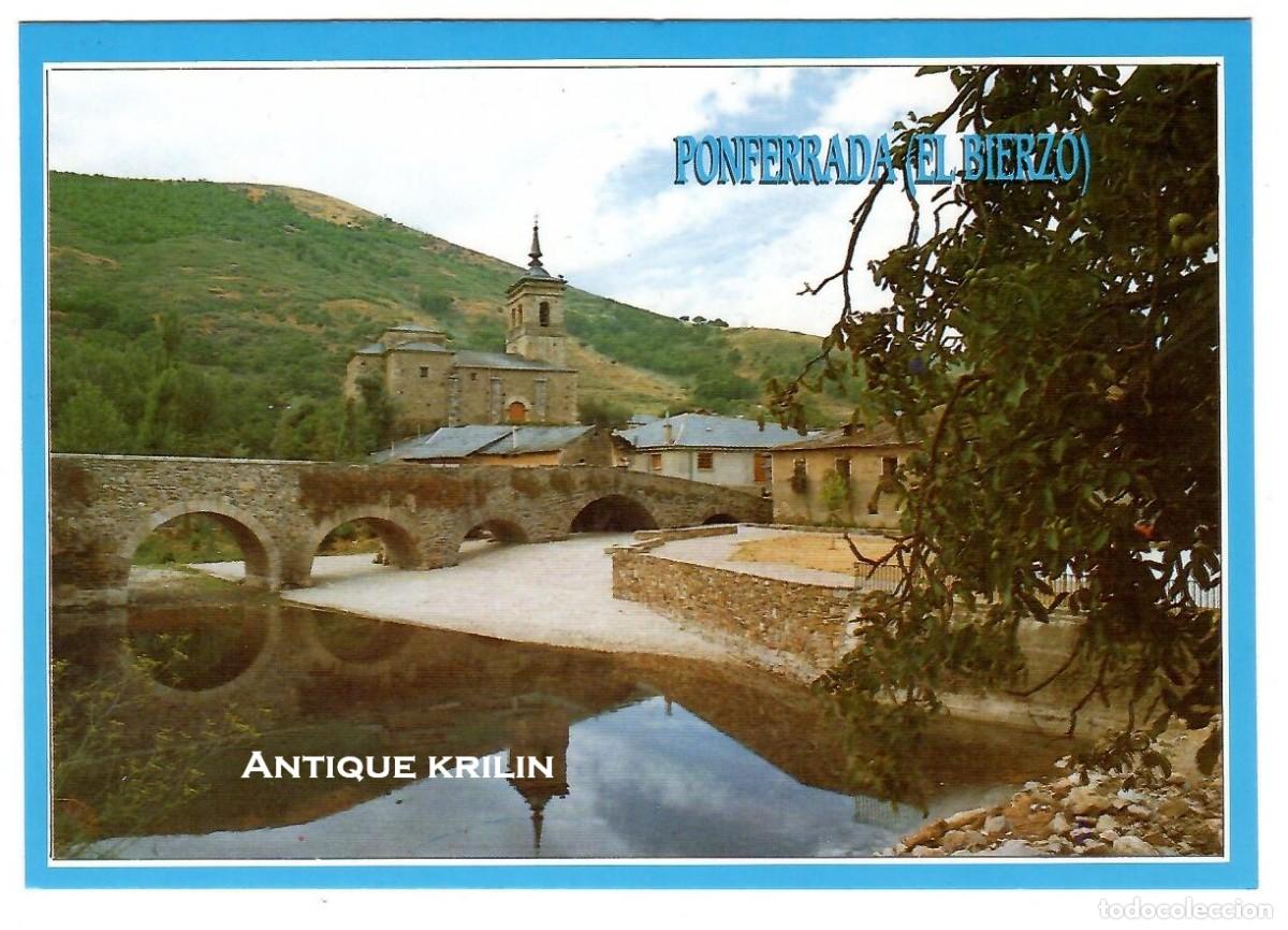 Postales: PONFERRADA N&ordm; 513 MOLINA SECA , PUENTE DEL PEREGRINO / EDICIONES ARRIBAS / SIN FRANQUEAR