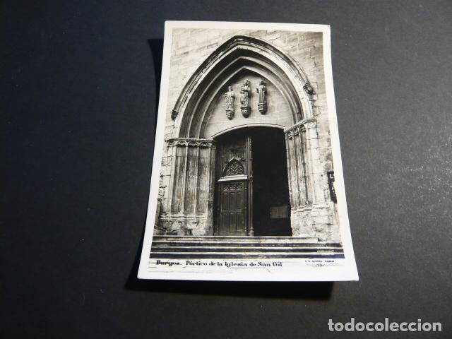 Postales: BURGOS PORTICO DE LA IGLESIA DE SAN GIL ED. G.H. ALSINA