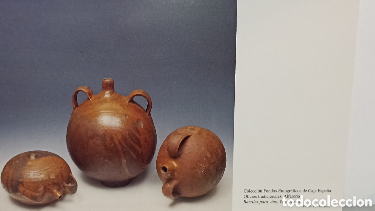 Postales: Mint colecci&oacute;n fondos etnogr&aacute;ficos de caja Espa&ntilde;a barriles para vino torro Zamorra