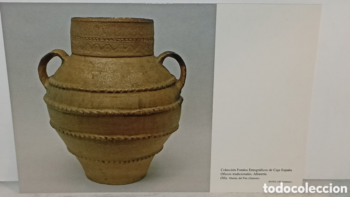Postales: Mint collection fondos etnogr&aacute;ficos de caja Espa&ntilde;a hoya muelas de pan Zamora
