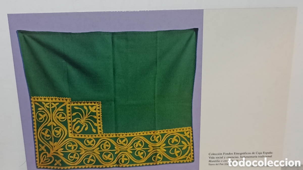 Postales: Mint collection fondos etnogr&aacute;ficos de caja Espa&ntilde;a o envuelta de ni&ntilde;o tierra de pan Zamora