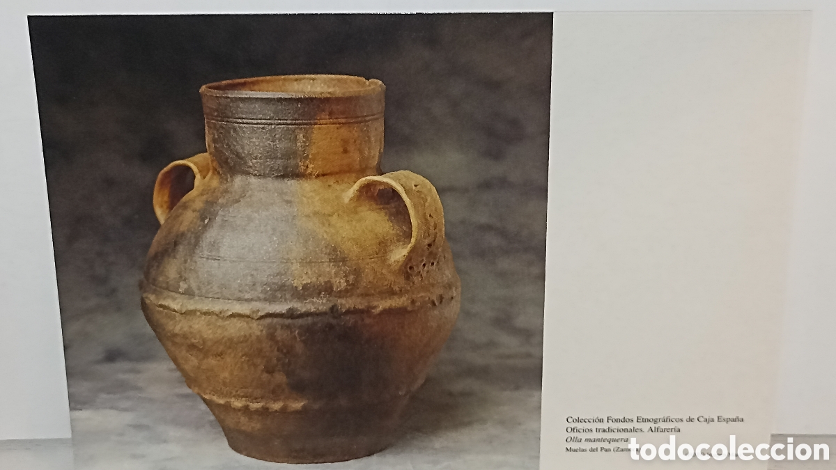 Postales: Mint collection fondos etnogr&aacute;ficos de caja Espa&ntilde;a joya mantequillera muevas del PAN Zamora