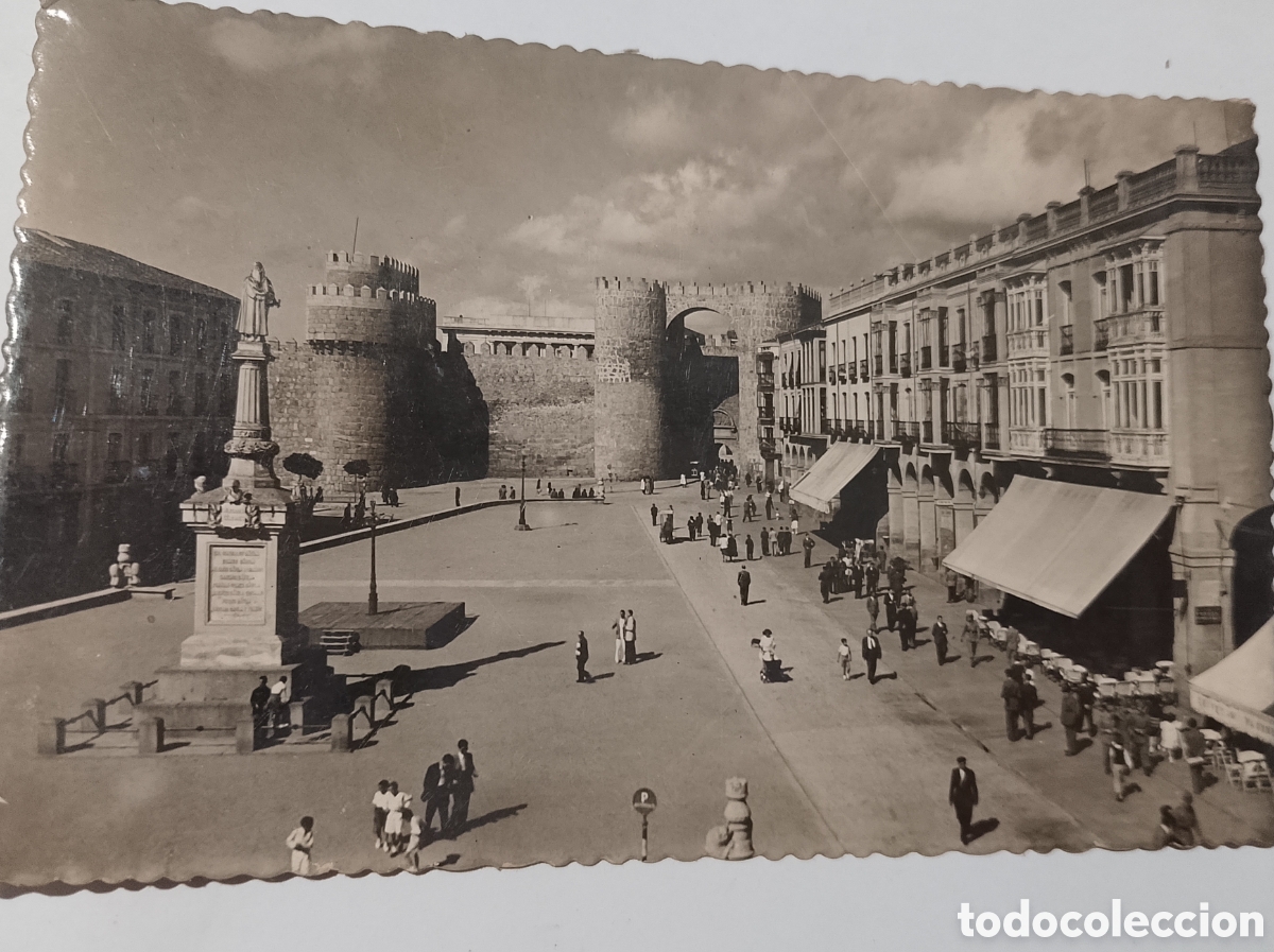 Postales: Postal &Agrave;vila Plaza de Santa Teresa de Jes&uacute;s