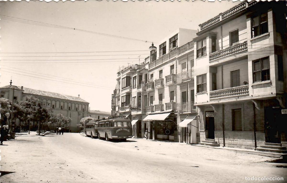 Postales: POSTAL, ARANDA DE DUERO, BURGOS, PLAZA DE PRIMO DE RIBERA, ED. SICILIA 11, ESCRITA