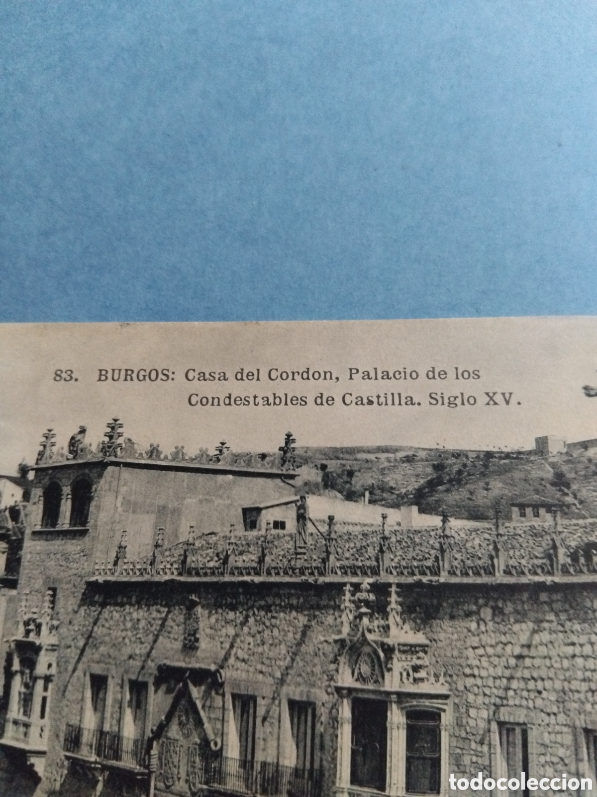 Postales: Postal Burgos. Casa del Cord&oacute;n. - Foto 3
