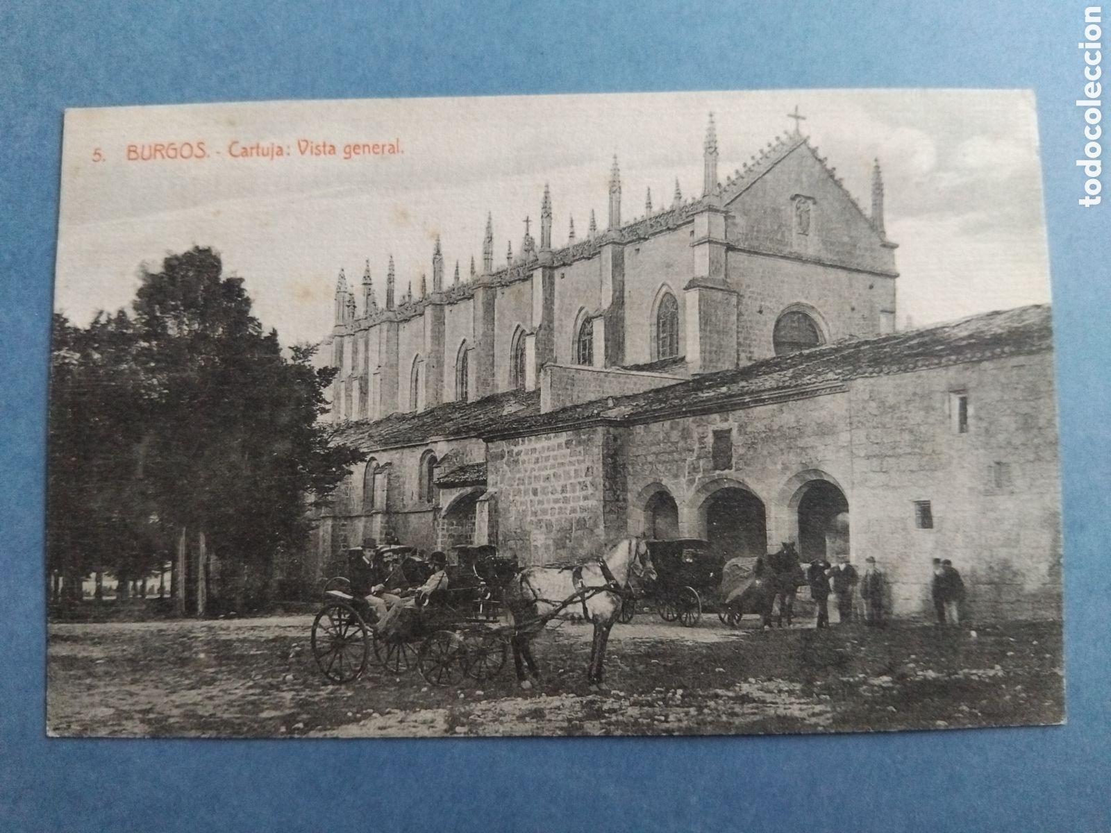 Postales: Postal Burgos. Cartuja, vista general