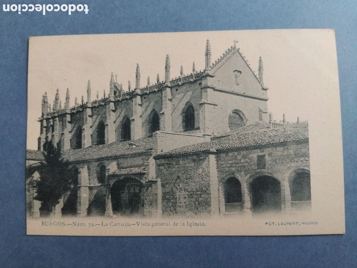 Postales: Postal Burgos. La Cartuja.