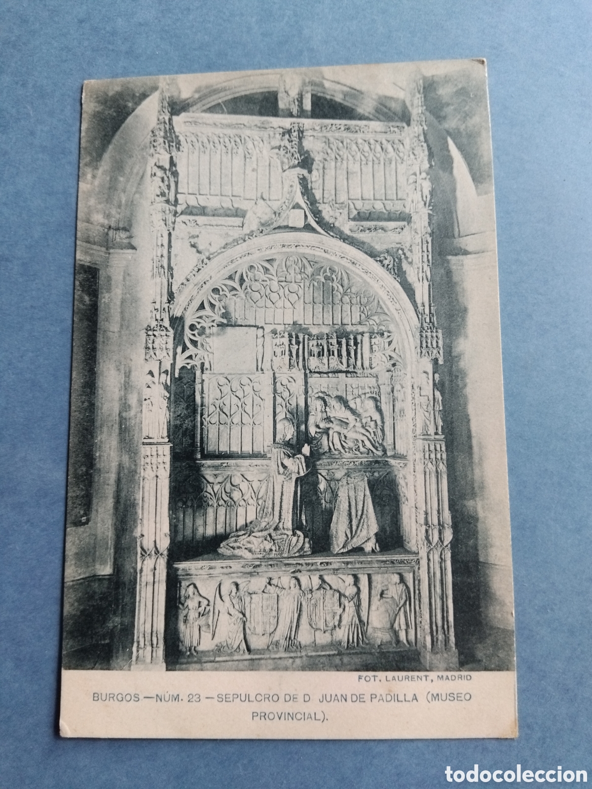Postales: Postal Burgos. Sepulcro don Juan Padilla