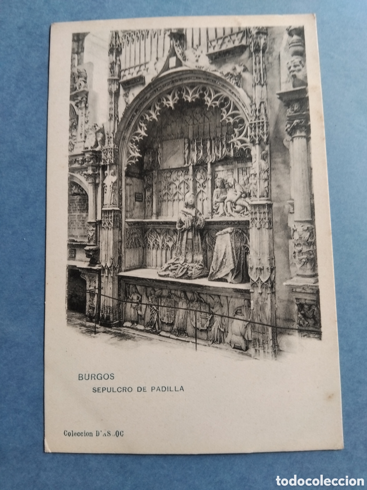 Postales: Postal Burgos. Sepulcro de Padilla