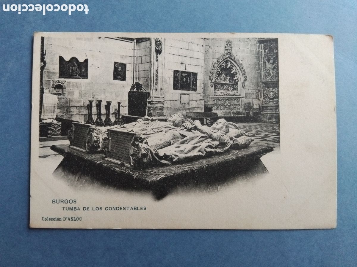 Postales: Postal Burgos. Tumba de los Condestables