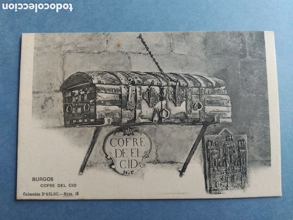 Postales: Postal Burgos. Cofre del Cid