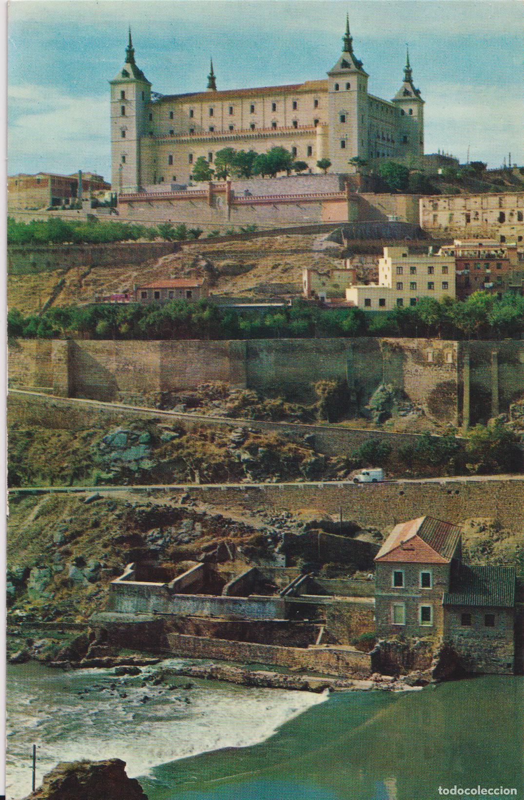Postales: ALCAZAR (TOLEDO) Y RIO TAJO - L.ARRIBAS - S/C