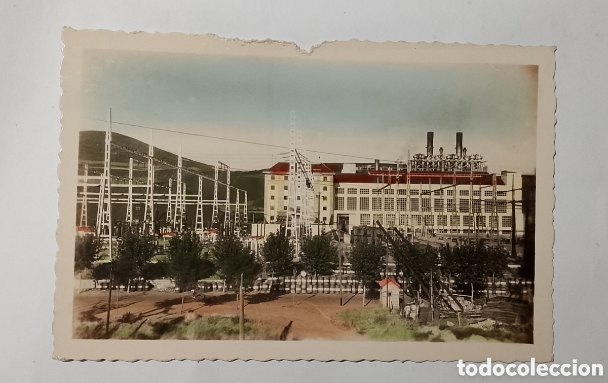 Postales: Postal Ponferrada Central t&eacute;rmica