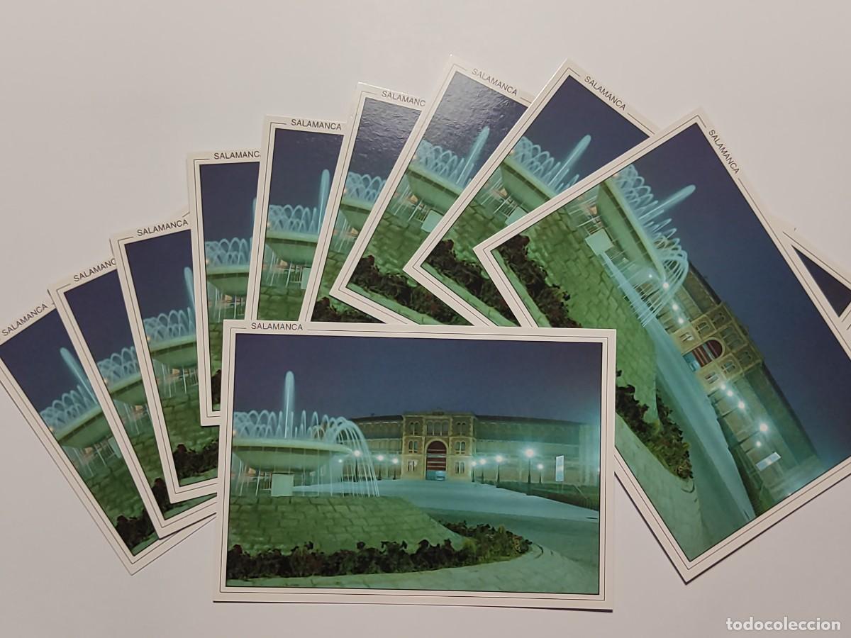 Postales: Lote 10 postales N⁰ 131 SALAMANCA nocturna PLAZA DE TOROS. Tarjetas antiguas, Ed. ARRIBAS