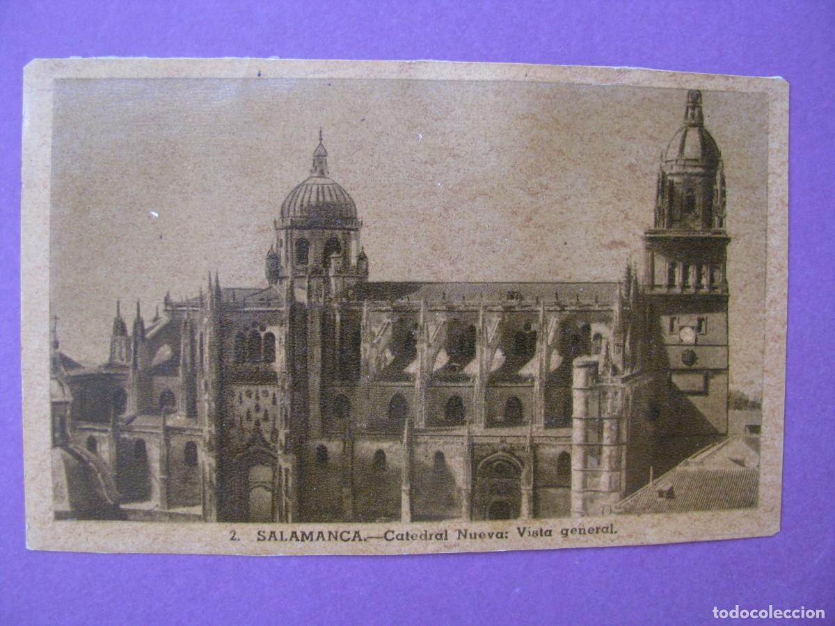 Postales: ANTIGUA POSTAL DE SALAMANCA. CATEDRAL NUEVA: VISTA GENERAL. HELIOTIPIA ARTISTICA ESPA&Ntilde;OLA