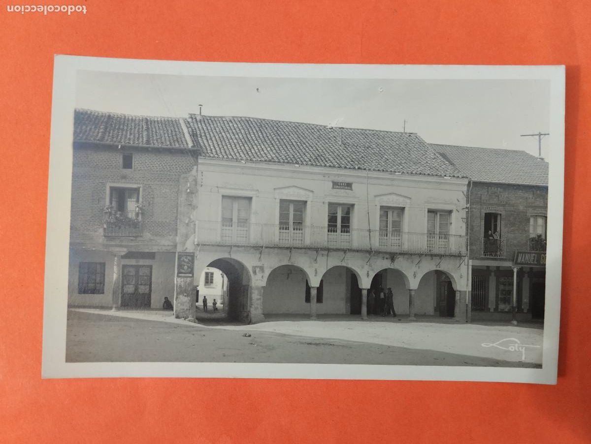 Postales: POSTAL FOTOGRAFICA OLMEDO (Valladolid). Casa consistorial. LOTY.