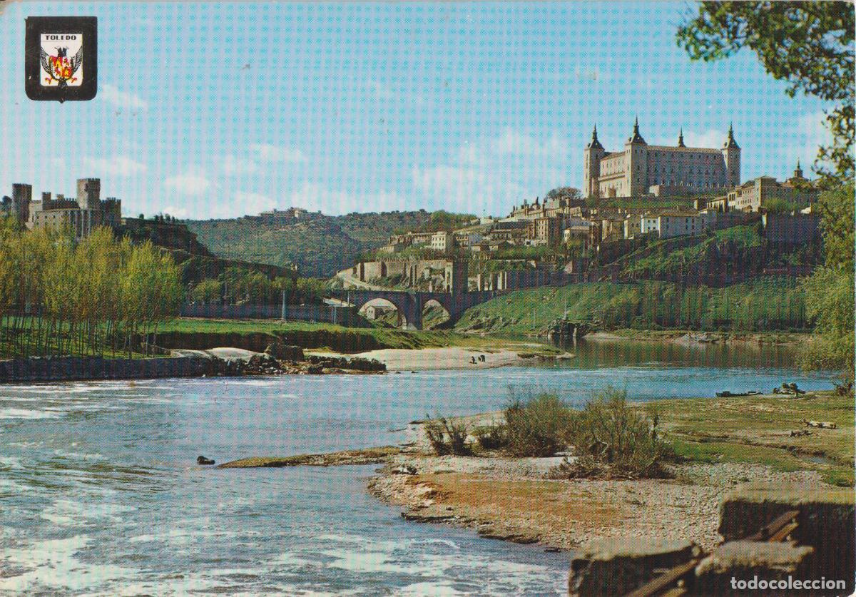 Postales: TOLEDO, R&Iacute;O TAJO Y ALC&Aacute;ZAR - ESCUDO DE ORO N&ordm;69 - S/C