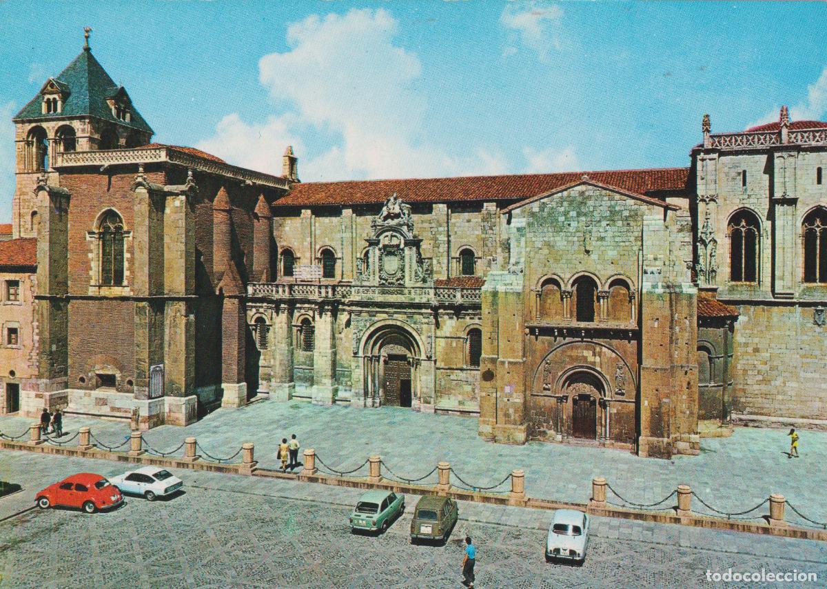 Postales: LE&Oacute;N, SAN ISIDORO, FACHADA PRINCIPAL - EDILESA N&ordm;219 - S/C