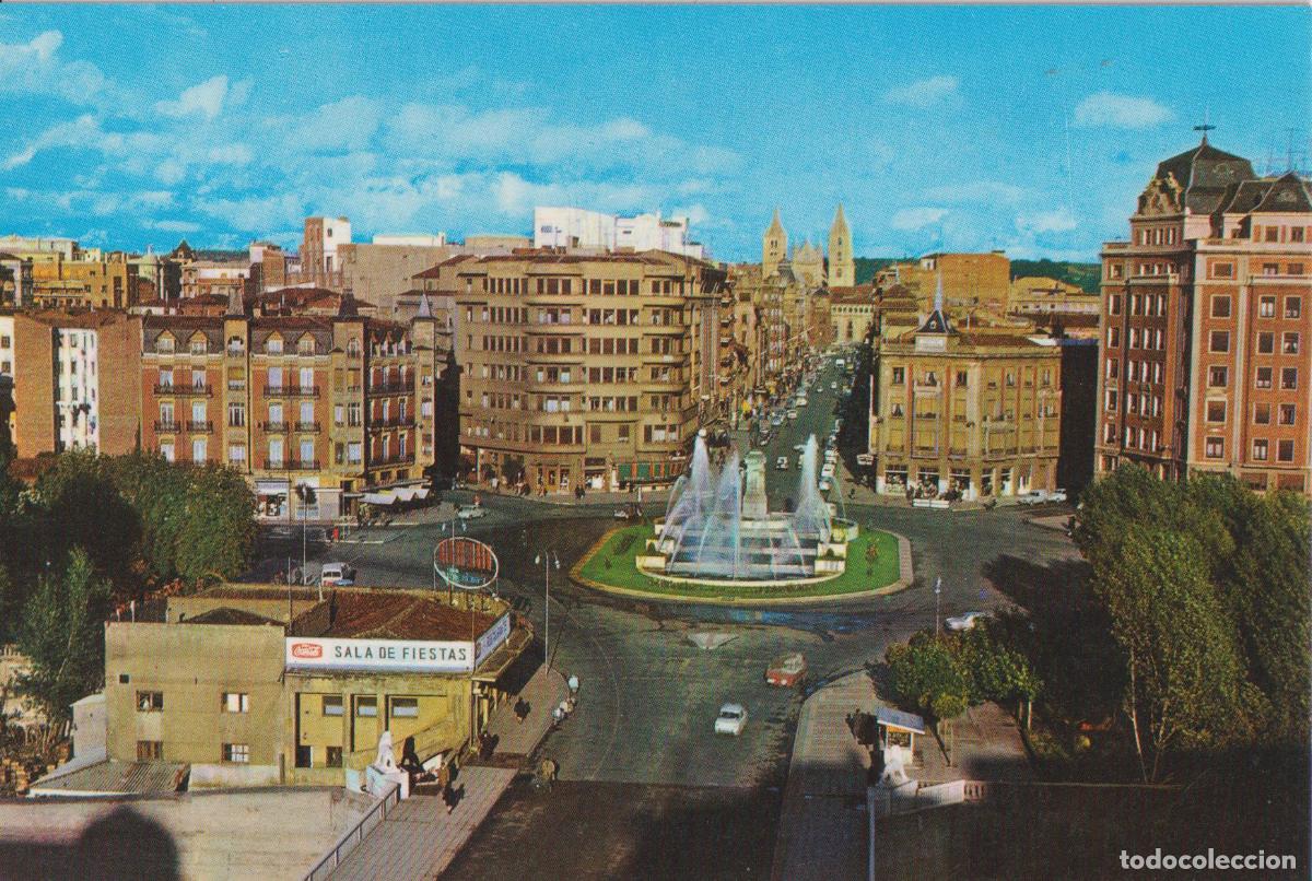 Postales: LE&Oacute;N, PLAZA DE GUZM&Aacute;N Y CALLE ORDO&Ntilde;O - A.G.COBAS N&ordm;13 - S/C