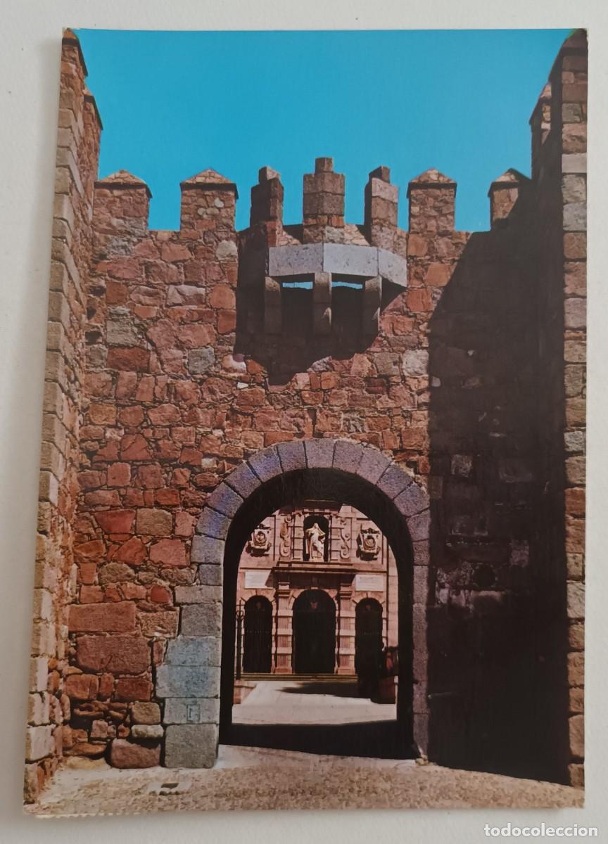 Postales: AVILA. MURALLA Y CONVENTO DE SANTA TERESA (1965) - FRANQUEO
