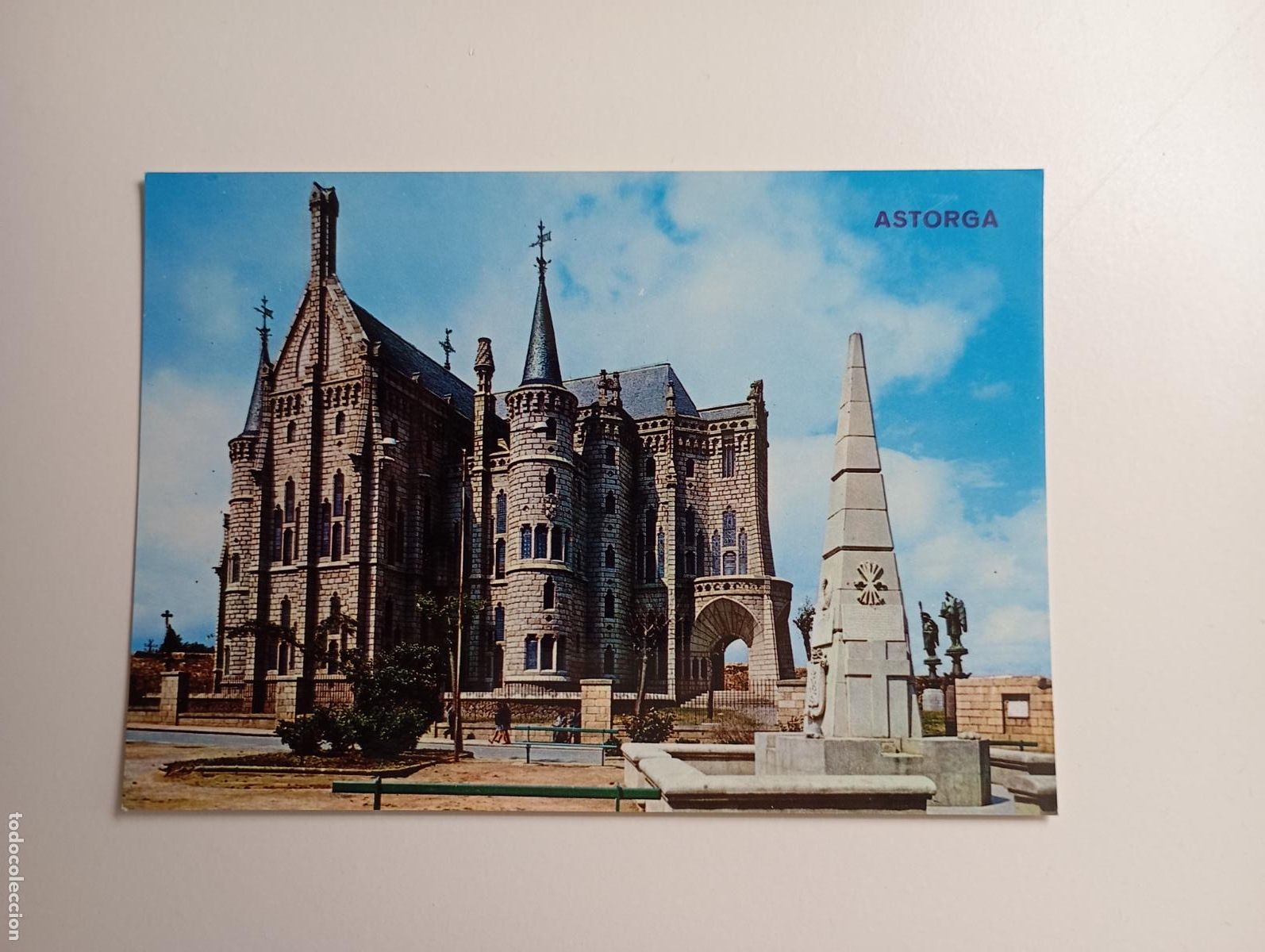 Postales: POSTAL DE ASTORGA. PALACIO EPISCOPAL. TDKP30M - Foto 1