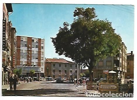 Postales: GLORIETA DE LA VIRGENCILLA Y CARRETERA MADRID-IRUN.- ARANDA DE DUERO / BURGOS
