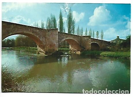 Postales: CASTILLO - PUENTE.- LANGA DE DUERO / SORIA
