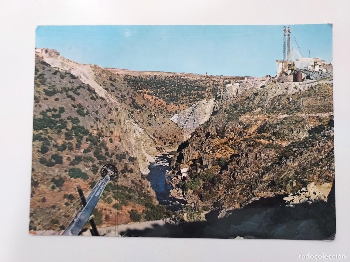 Postales: POSTAL SALTO DE ALMENDRA VISTA PANORAMICA. 1967. CIRCULADA. SALVADOR BARRUECO. SALAMANCA