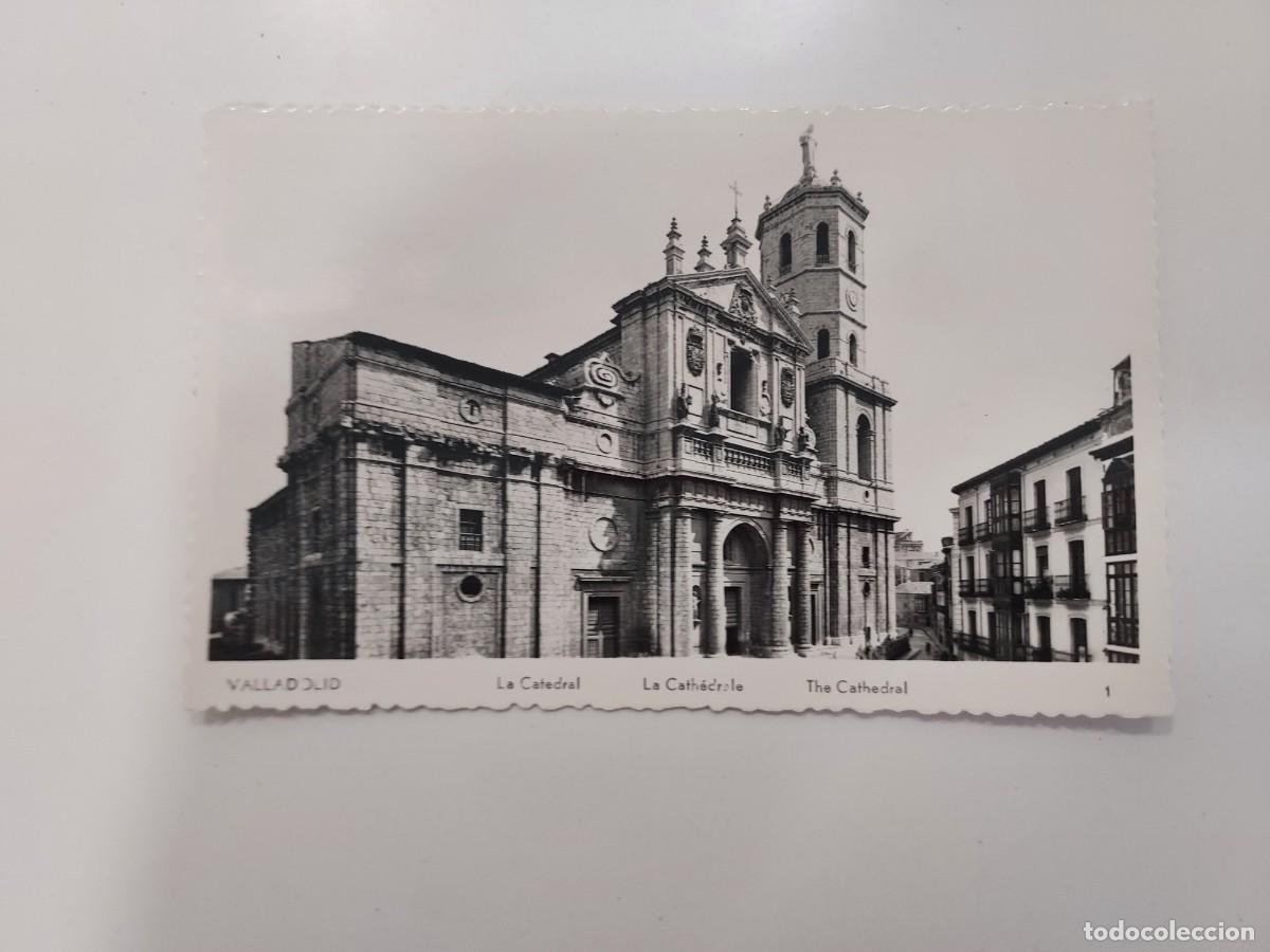 Postales: POSTAL VALLADOLID LA CATEDRAL. A&Ntilde;OS 1940 1950. MANIPEL. SIN CIRCULAR. Antigua